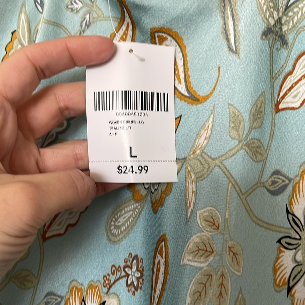 NWT F21 satin maxi dress - Picture 6 of 6